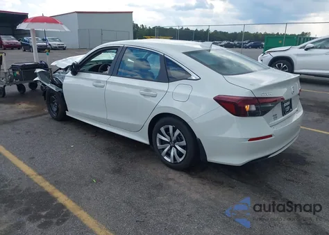 2026 Honda Civic Lx z USA, uszkodzony, nr VIN 2HGFE2F29TH509117